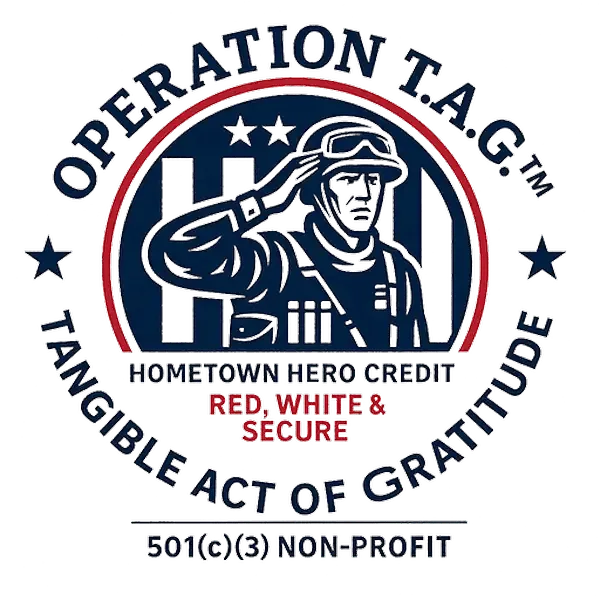Operation T.A.G. — Tangible Act of Gratitude, 501(c)(3) nonprofit logo